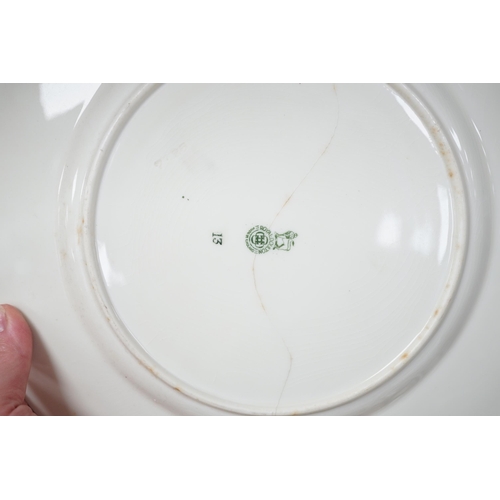 1288 - Eight Doulton series wall plates, approximately 26cm diameter