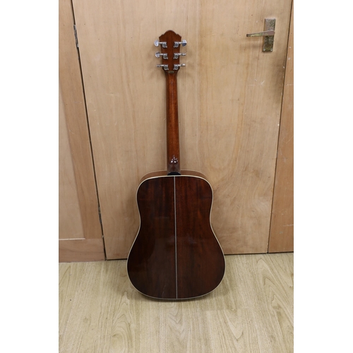 1435 - A cased Ibanez acoustic guitar