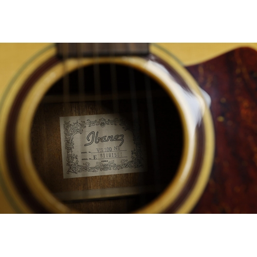 1435 - A cased Ibanez acoustic guitar