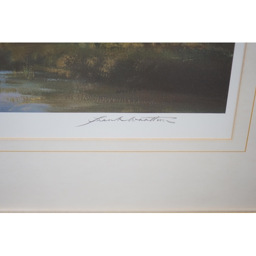 1652 - Frank Wootton (1911-1998), colour print, 'Under the Downs', limited edition 52/850, signed in pencil... 