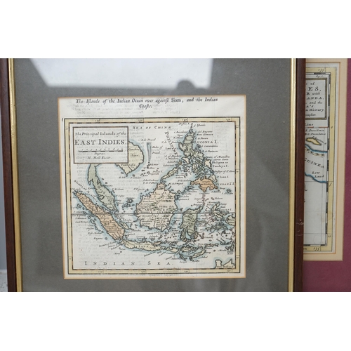 1678 - Herman Moll (1654-1732), two hand coloured maps comprising Islands of the East Indies and Islands of... 