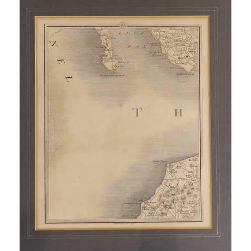 1742 - Twelve antique and later maps of the Isle of Man, including examples by Robert Sayer, Herman Moll an... 