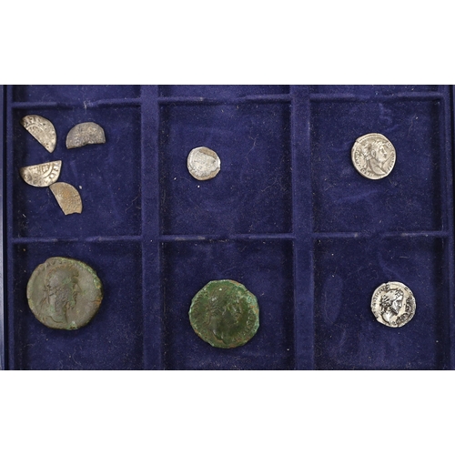 2110 - Roman Imperial Coinage, Antoninus Pius, Denarius, Hadrian AR Denarius. Rome, AD 134-138, Valens redu... 