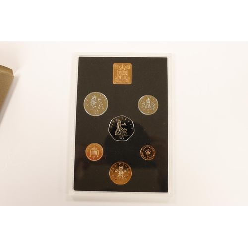 2155 - Royal Mint UK QEII proof coin year sets for 1970-1989, complete run, 20 cases