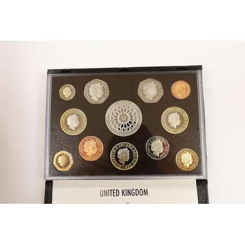 2158 - Royal Mint UK QEII proof coin year sets for 2002, 2003, 2005-2008,  2010, 2012 together with two Exe... 