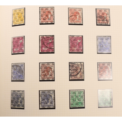 2188 - A collection of German Allied Occupation stamps in three albums with a range of Allied Military Post... 