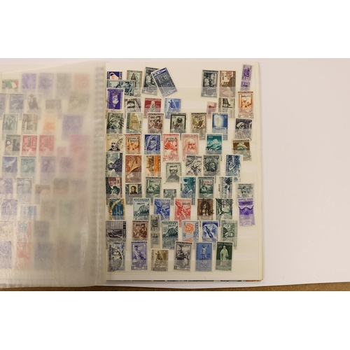 2189 - Various collections of stamps in nine albums and stockbooks Including France and Colonies, Latvia, T... 