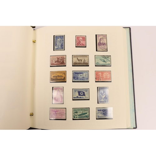 2189 - Various collections of stamps in nine albums and stockbooks Including France and Colonies, Latvia, T... 