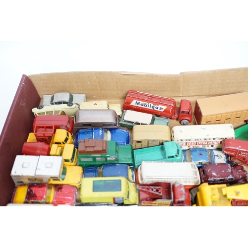 286 - A collection of diecast vehicles by Corgi Toys, Dinky, Spot-On, Matchbox, etc. including 38, corgi t... 