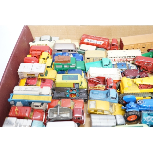 286 - A collection of diecast vehicles by Corgi Toys, Dinky, Spot-On, Matchbox, etc. including 38, corgi t... 