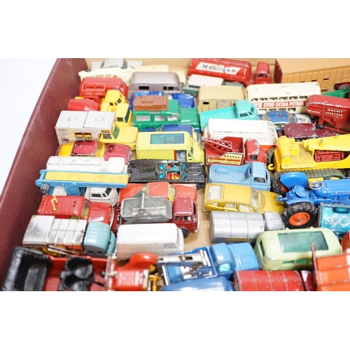 286 - A collection of diecast vehicles by Corgi Toys, Dinky, Spot-On, Matchbox, etc. including 38, corgi t... 