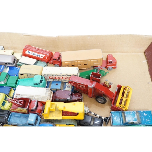 286 - A collection of diecast vehicles by Corgi Toys, Dinky, Spot-On, Matchbox, etc. including 38, corgi t... 