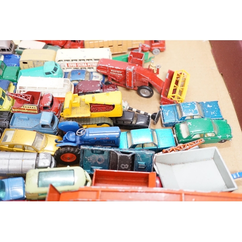 286 - A collection of diecast vehicles by Corgi Toys, Dinky, Spot-On, Matchbox, etc. including 38, corgi t... 