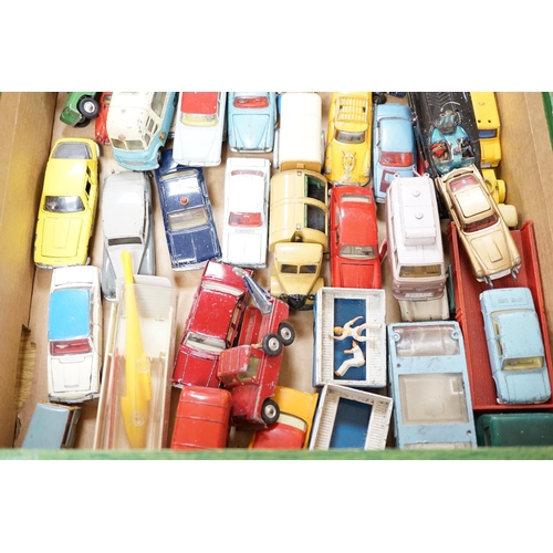 286 - A collection of diecast vehicles by Corgi Toys, Dinky, Spot-On, Matchbox, etc. including 38, corgi t... 