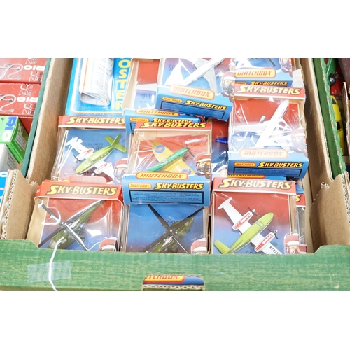 287 - Thirty one boxed 1970s Matchbox Sky Busters diecast aircraft, together with two 1980s Matchbox Supe... 