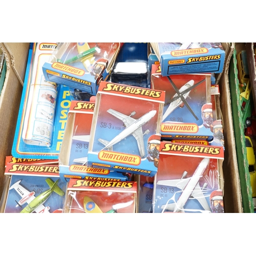 287 - Thirty one boxed 1970s Matchbox Sky Busters diecast aircraft, together with two 1980s Matchbox Supe... 