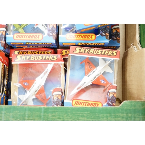 287 - Thirty one boxed 1970s Matchbox Sky Busters diecast aircraft, together with two 1980s Matchbox Supe... 