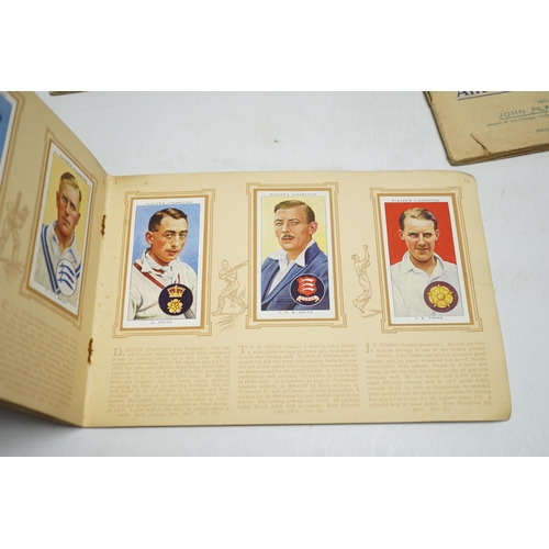 517 - A collection of cigarette card albums