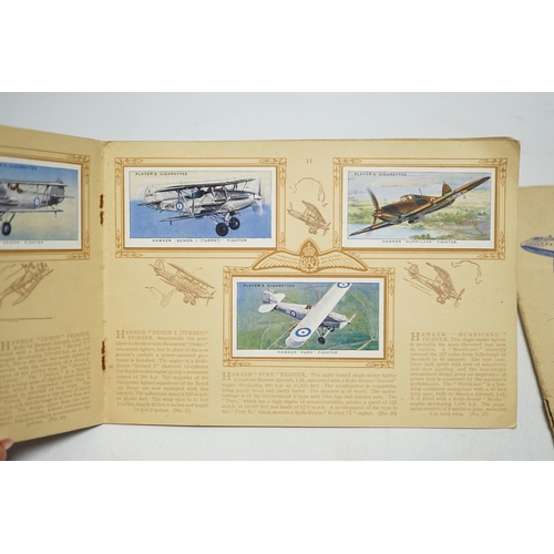 517 - A collection of cigarette card albums