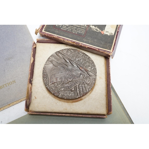 519 - A collection of books and folders relating to naval vessels and ocean liners, including the raid on ... 