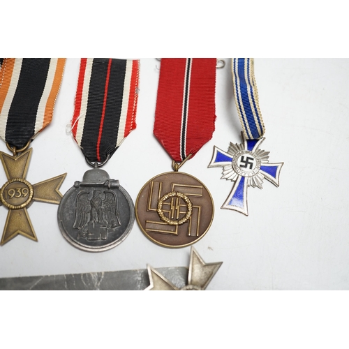 526 - A group of German WWII medals