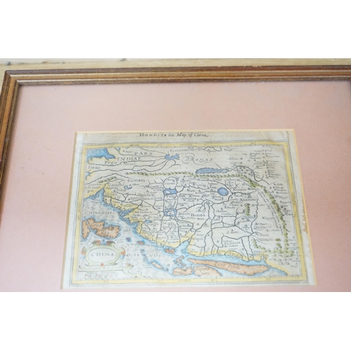 716 - Gerard Mercator (1512-1594) two hand coloured maps comprising Natolia, Asia Minor and China, publish... 