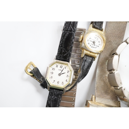 966 - A large quantity of assorted mainly modern wrist watches, wrist and pocket movements, straps, bracel... 