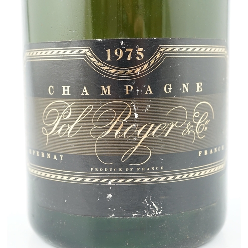 64 - A magnum of champagne Pol Roger Cuvée Sir Winston Churchill 1975, in original box