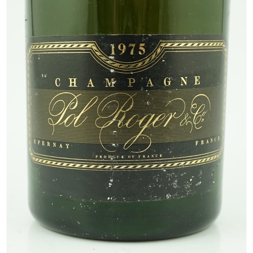 65 - A magnum of champagne Pol Roger Cuvée Sir Winston Churchill 1975, in original box