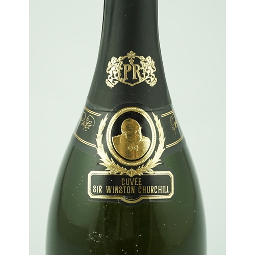 65 - A magnum of champagne Pol Roger Cuvée Sir Winston Churchill 1975, in original box