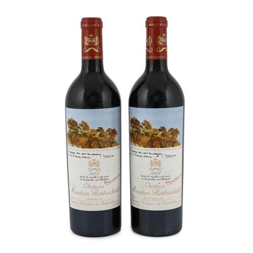 67 - Two bottles of Chateau Mouton Rothschild, 2004