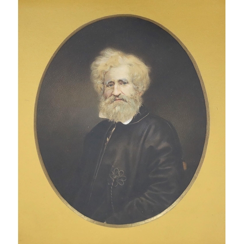 72 - William Edward Kilburn (1818-1891), William Edward Kilburn (1818-1891), an overpainted albumen print... 