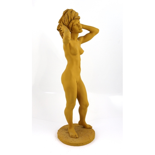 82 - Ronald Cameron (1930-2013), a composition figure of Rosa, signed and numbered 17/25, 61cm high... 