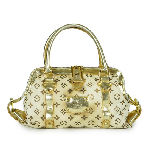 1006 - A vintage Louis Vuitton Theda beige and brown Monogram bag, celebrating 50 years of Louis Vuitton: S... 