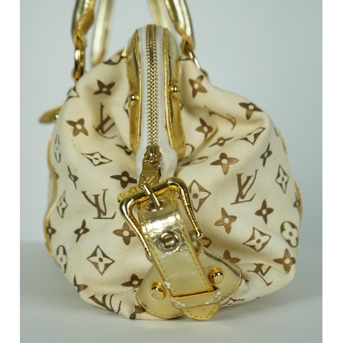 1006 - A vintage Louis Vuitton Theda beige and brown Monogram bag, celebrating 50 years of Louis Vuitton: S... 