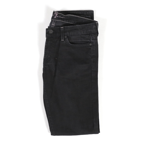 1097 - Two pairs of 7 All Mankind lady's jeans, one straight leg, the other flare, size 29