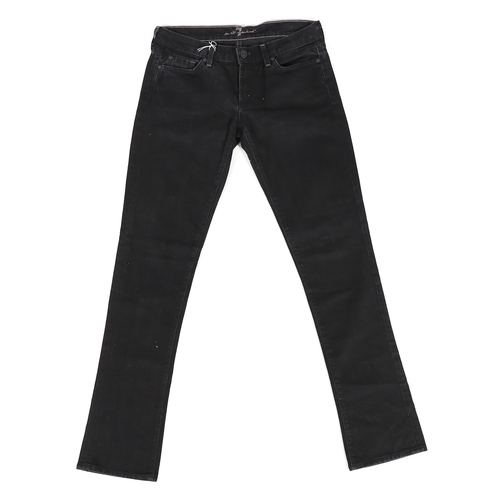 1097 - Two pairs of 7 All Mankind lady's jeans, one straight leg, the other flare, size 29