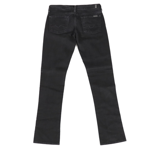 1097 - Two pairs of 7 All Mankind lady's jeans, one straight leg, the other flare, size 29