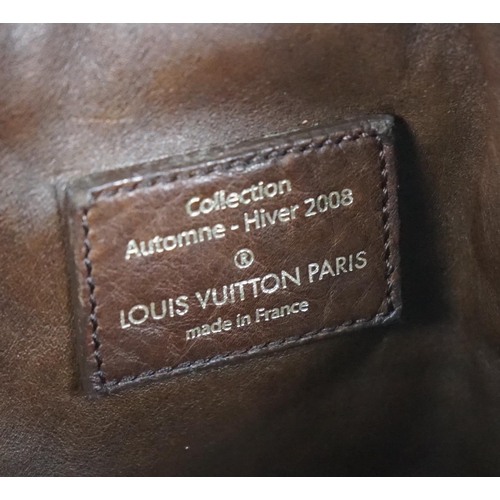 1119 - A Louis Vuitton brown Paris Souple Whisper shoulder bag, Limited Edition, from the F/W 2008 collecti... 