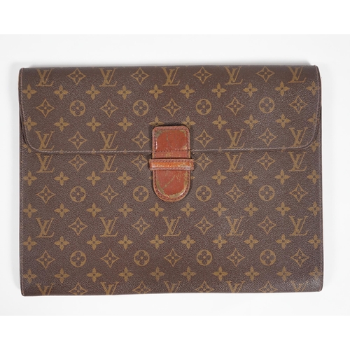 1143 - A Louis Vuitton Monogram canvas Posh Ministre briefcase, Product No. M53445, width 37.5cm, height 29... 