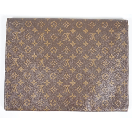 1143 - A Louis Vuitton Monogram canvas Posh Ministre briefcase, Product No. M53445, width 37.5cm, height 29... 