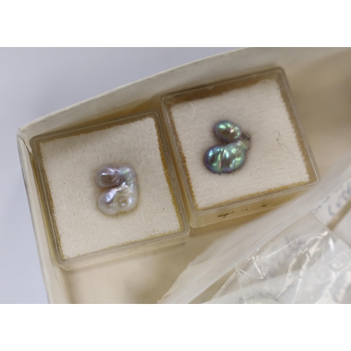 2107 - A quantity of assorted mainly cut unmounted gem stones including yellow sapphire, small yellow diamo... 