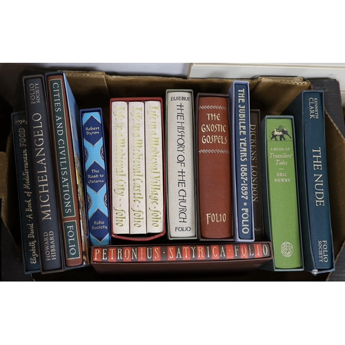 256 - ° ° Folio Society - A Miscellany collection, mostly boxed or slipcased including India, A History, J... 