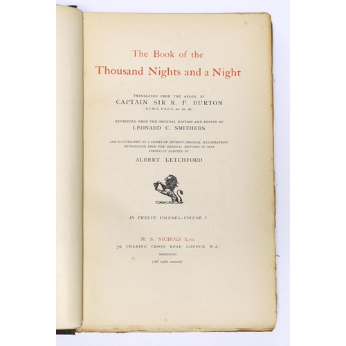 278 - ° ° Burton, Sir Richard Francis - The Book of the Thousand Nights and a Night. Translated from the A... 