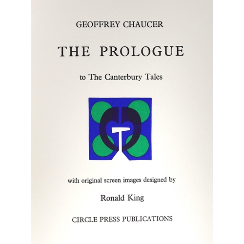 303 - ° ° Chaucer, Geoffrey - King, Ronald (illustrator) - The Prologue to Canterbury Tales, 2nd edition, ... 