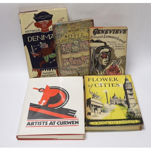 318 - ° ° Bawden, Edward - 10 works with dust jacket and other illustrations by Edward Bawden, consisting ... 