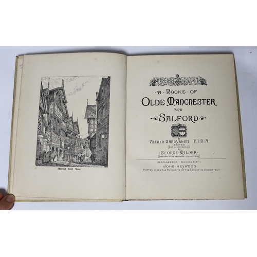 340 - ° ° Derbyshire, Alfred - A Booke of Olde Manchester and Salford....Large Paper Limited Edition (of 2... 