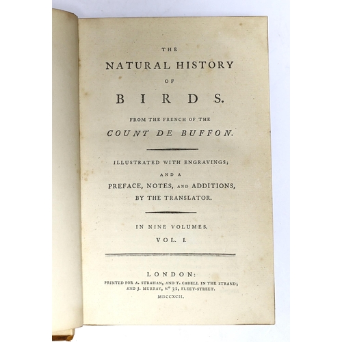 345 - ° ° Buffon, George-Louis Leclerc, Comte de - The Natural History of Birds from the French of the Cou... 