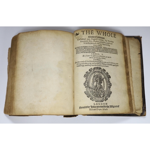 346 - ° ° Bible - Robert Barker's Geneva Version of 1601, but lacking general title. (The Bible:that is, t... 