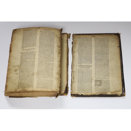 346 - ° ° Bible - Robert Barker's Geneva Version of 1601, but lacking general title. (The Bible:that is, t... 